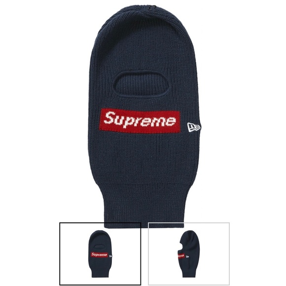 帽子 Supreme New Era Box Logo Balaclava Black Supreme New Era Box Logo Balaclava Black - FW21 - US